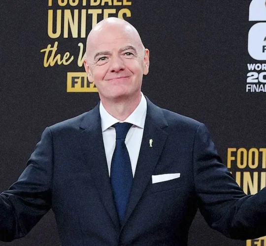 El presidente de la FIFA, Gianni Infantino