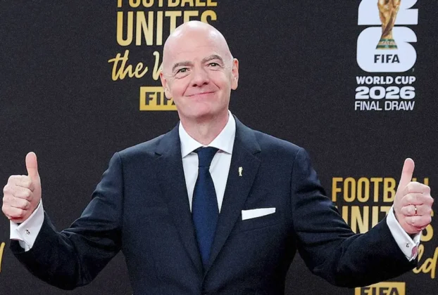 El presidente de la FIFA, Gianni Infantino