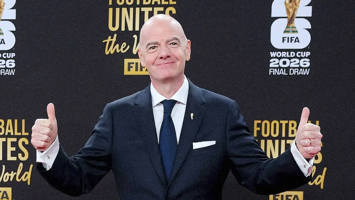 El presidente de la FIFA, Gianni Infantino