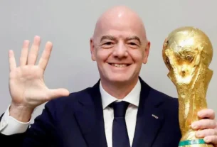 El presidente de la FIFA, Gianni Infantino