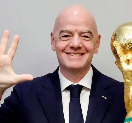 El presidente de la FIFA, Gianni Infantino