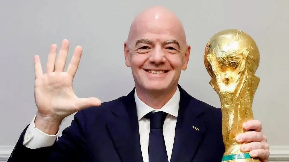 El presidente de la FIFA, Gianni Infantino