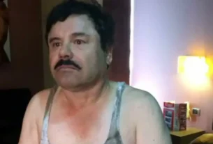 Fot de captura de Joaquín “El Chapo” Guzmán Loera, exlíder del Cártel de Sinaloa.