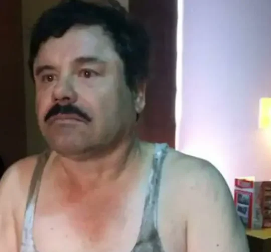 Fot de captura de Joaquín “El Chapo” Guzmán Loera, exlíder del Cártel de Sinaloa.