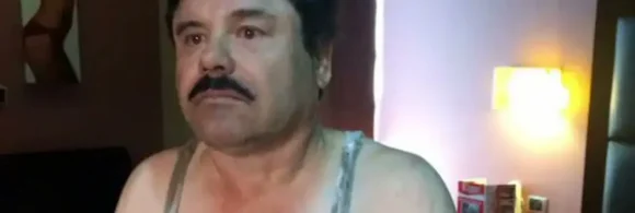 Fot de captura de Joaquín “El Chapo” Guzmán Loera, exlíder del Cártel de Sinaloa.