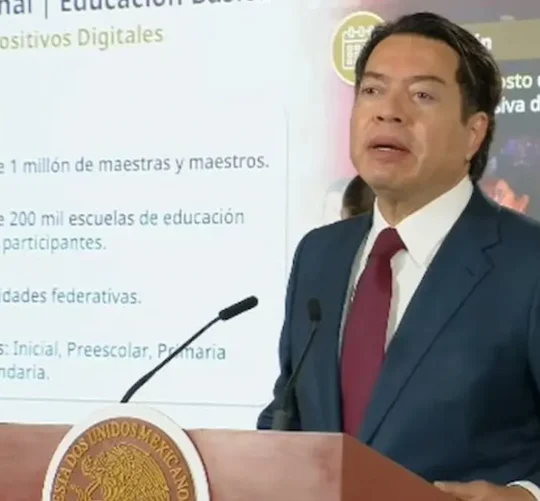 Titular de la SEP, Mario Delgado