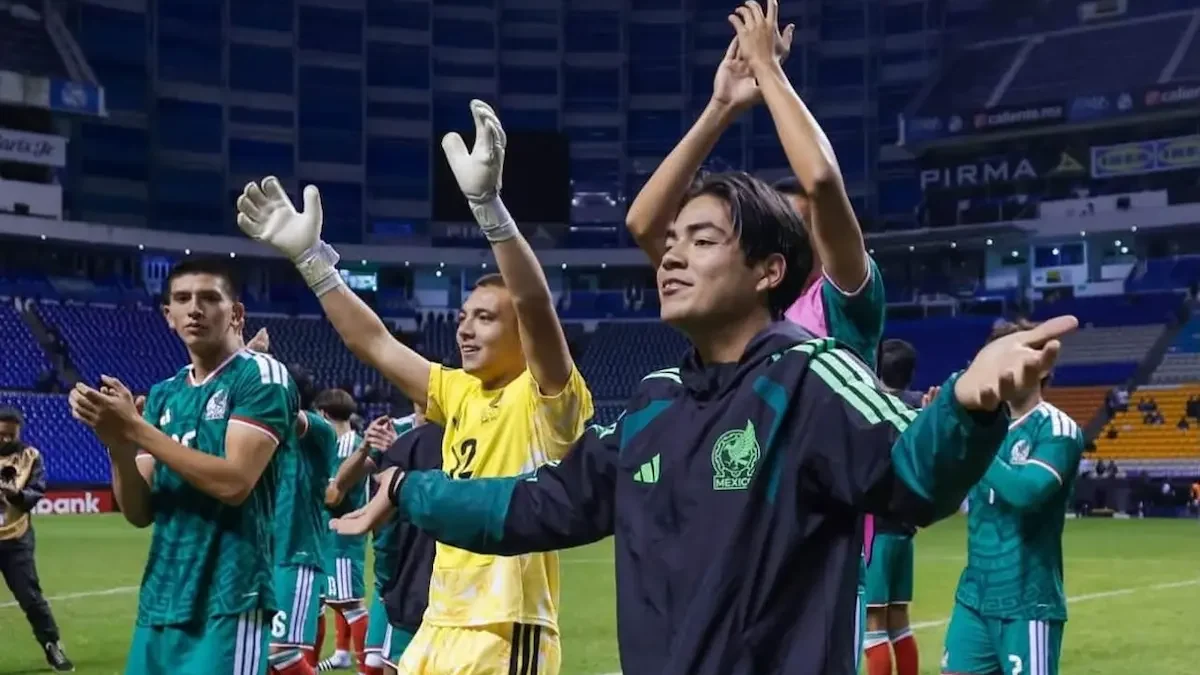 La Selección Mexicana Sub-20 derrotó 4-0 a Panamá en el Estadio Cuauhtémoc y aseguró su boleto a la Copa Mundial de la FIFA 2027