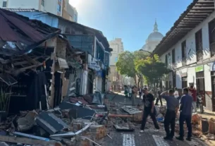 Autoridades informaron de daños en varias ciudades como Manizales, Cali y Pereira.
