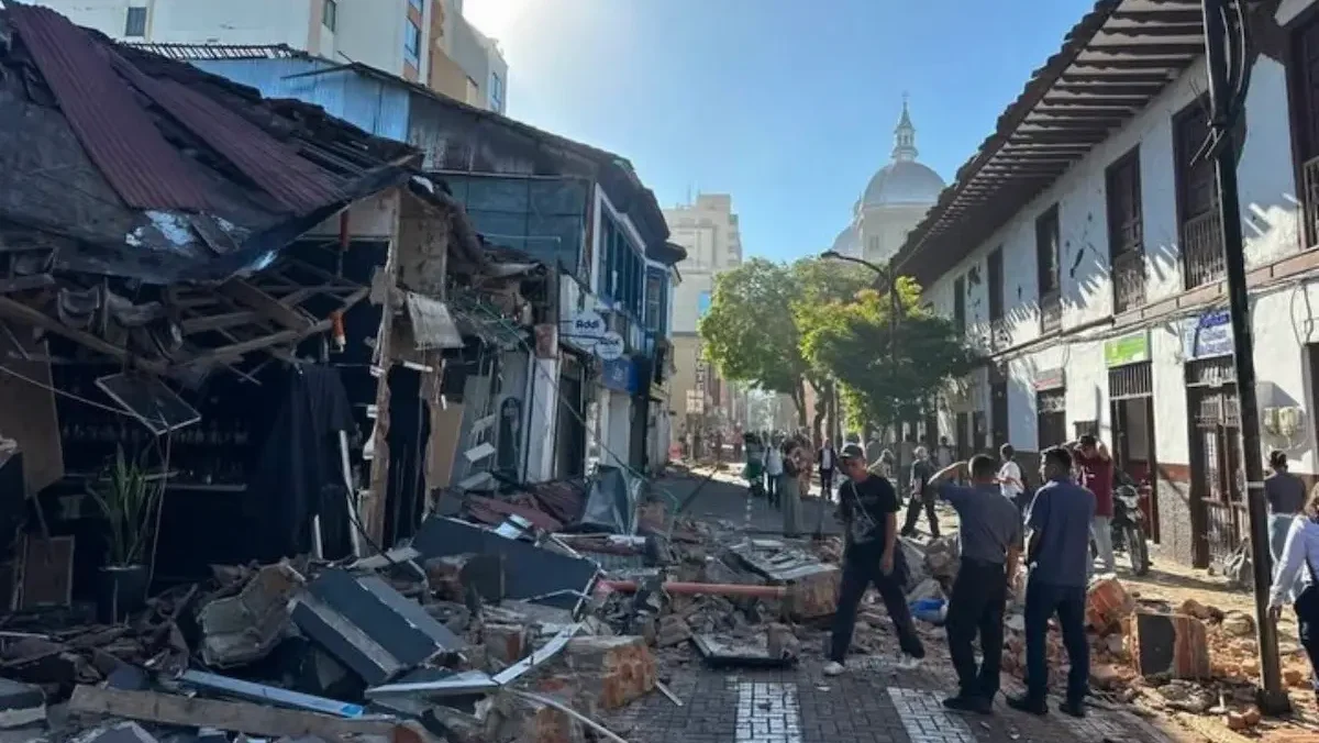 Autoridades informaron de daños en varias ciudades como Manizales, Cali y Pereira.