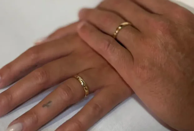 En sus redes sociales, Cristiano Ronaldo y Georgina Rodríguez revelaron una foto con sus respectivos anillos de matrimonio