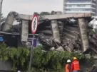 Colapsó un inmueble en la alcaldía Miguel Hidalgo de la Ciudad de México.