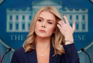 La secretaria de Prensa de la Casa Blanca, Karoline Leavitt