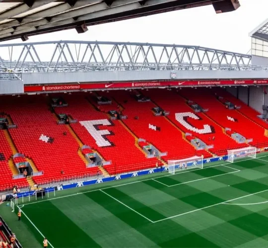 Anfield Road, estadio del Liverpool