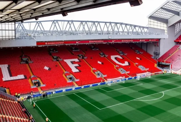 Anfield Road, estadio del Liverpool