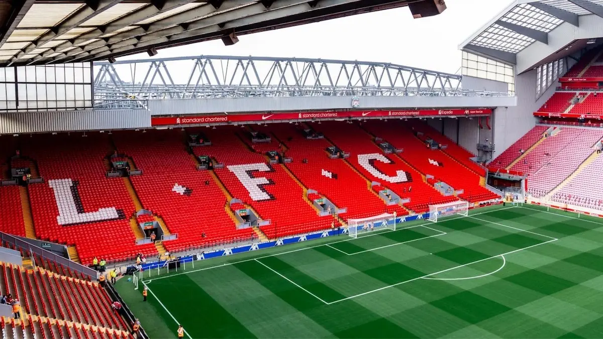 Anfield Road, estadio del Liverpool