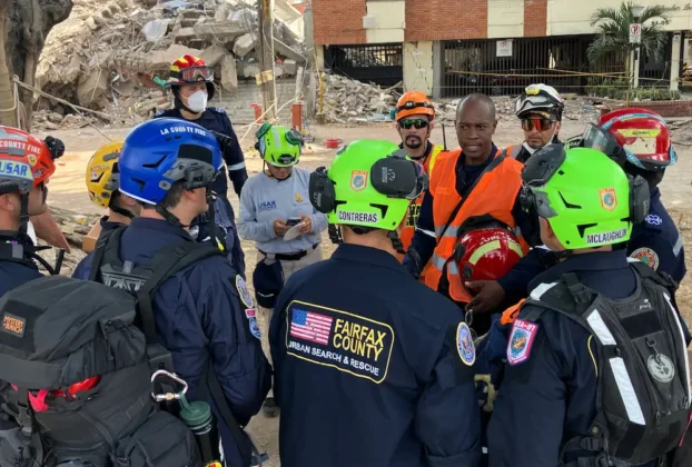 Equipos de rescate se organizan para labores de rescate
