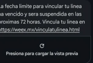 Aviso de cancelación de línea telefónica