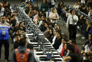 Aplicación del examen presencial de admisión de la UNAM