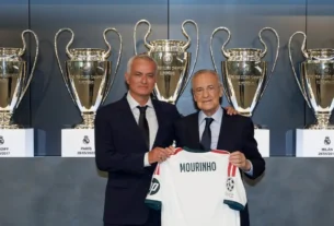 José Mourinho y Florentino Pérez
