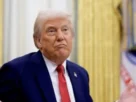 El presidente estadunidense Donald Trump en la Oficina Oval