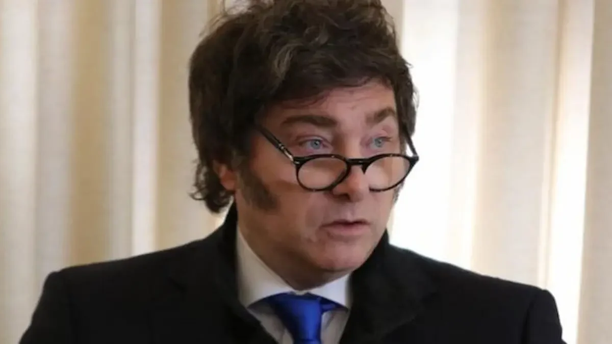 El presidente de Argentina, Javier Milei