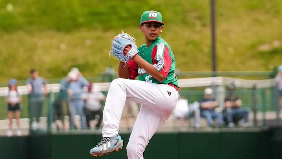Lanzador del equipo representante de México en la Serie Mundial de Pequeñas Ligas 2026.