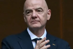 Presidente de la FIFA, Gianni Infantino.