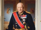 El rey Harald de Noruega