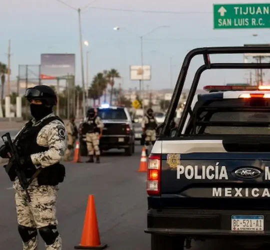 Aumento de presencia policiaca en Mexicali, Baja California