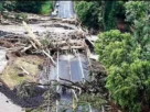 Caminos bloqueados por arboles que cayeron por le paso del huracán