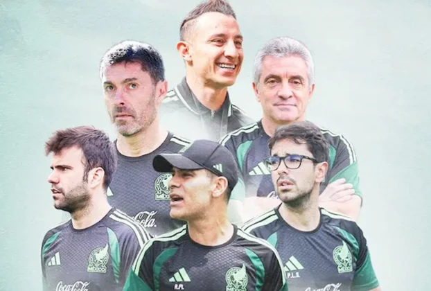 Juan Manuel Lillo, Andrés Guardado y Vidal Paloma, Xabier Mancisidor, Pol Lorente y Rael Márquez.