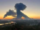 Ataques ucranianos golpearon una refinería ubicada a las afueras de la capital rusa.