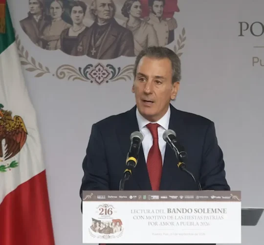 El alcalde de Puebla, Pepe Chedraui