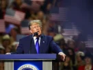 Trump durante la convención nacional del Partido Republicano