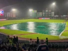 La lluvia impidió el desarrollo del tercer partido de la serie