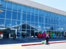 Fachada del Aeropuerto Internacional Hermanos Serdán