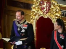 El rey Haakon VIII junto a su hija, la princesa heredera Ingrid Alexandra.