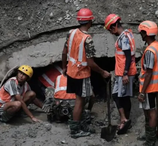 Labores de rescate en Nepal