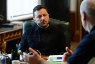 El presidente de Ucrania, Volodímir Zelenski