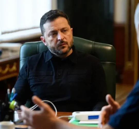 El presidente de Ucrania, Volodímir Zelenski
