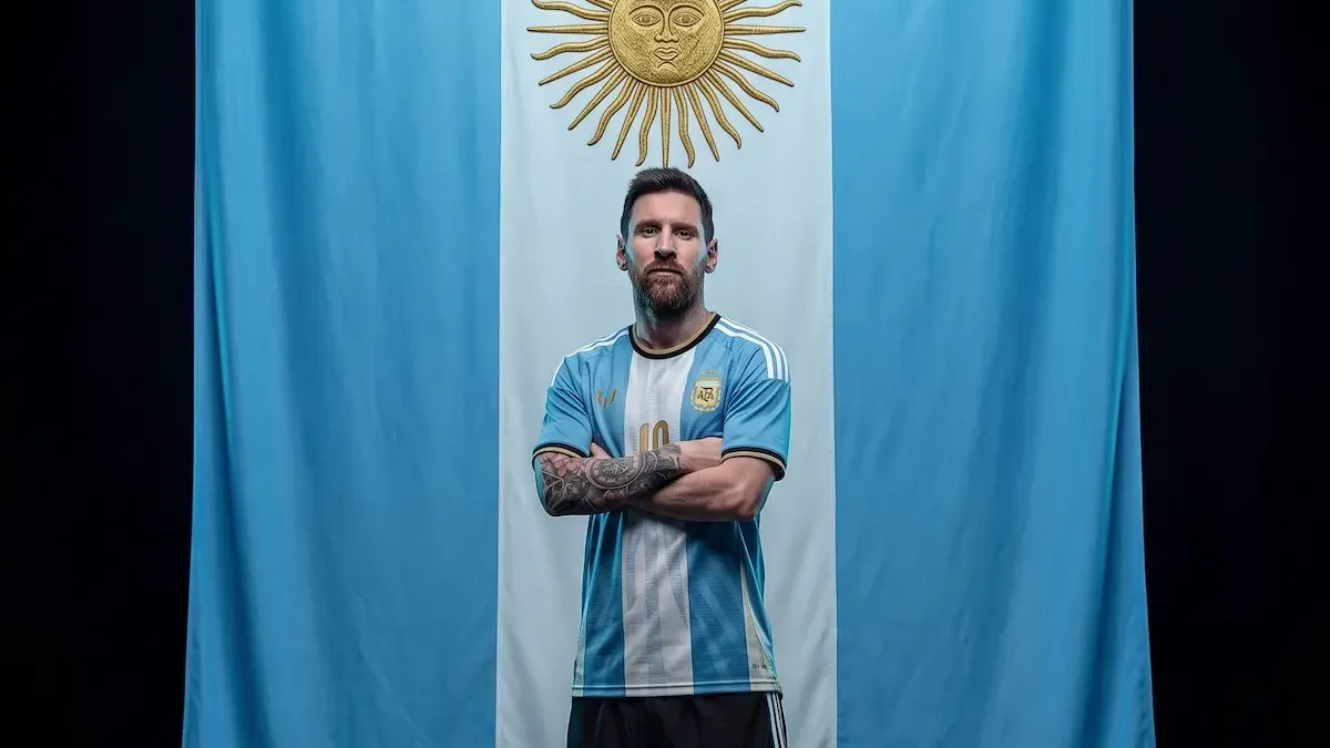 Messi presenta la playera edición especial para su adiós con Argentina