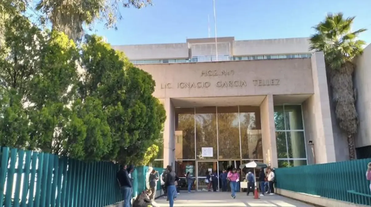 Fachada del Hospital General de Zona número 1 de Durango
