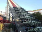 La X2 es una de las atracciones favoritas del Six Flags Magic Mountain