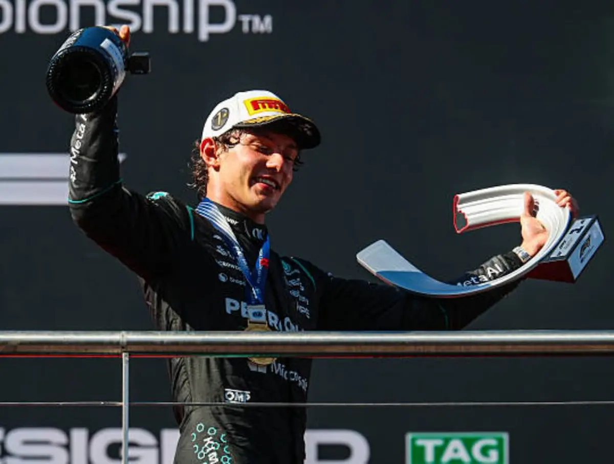 El italiano Kimi Antonelli ganó el Gran Premio de España