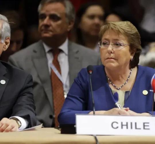 Expresidenta de Chile Michelle Bachelet