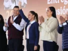 La Presidenta Claudia Sheinbaum en evento en Puebla