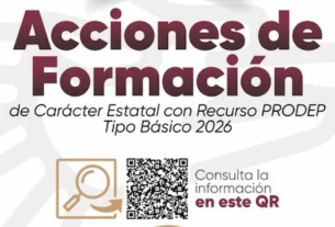 convocatoria para las "Acciones de Formación de Carácter Estatal con Recurso PRODEP Tipo Básico 2026".