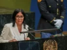 Delcy Rodríguez ante la Asamblea General de la ONU