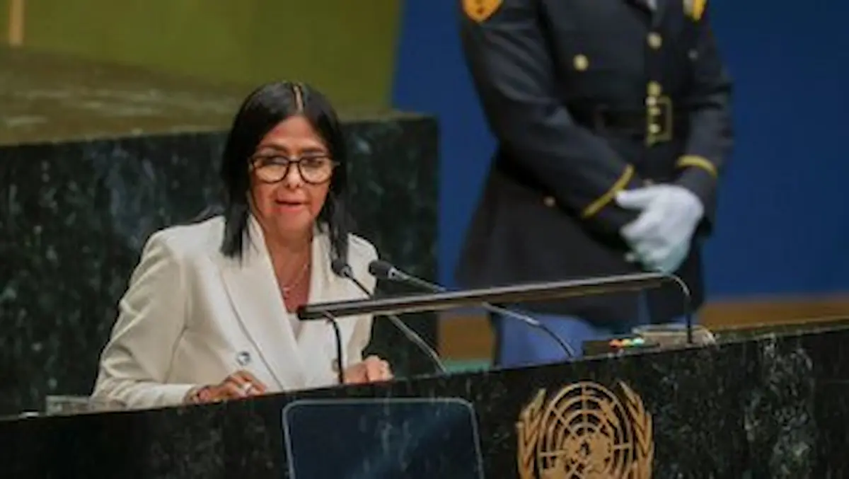 Delcy Rodríguez ante la Asamblea General de la ONU