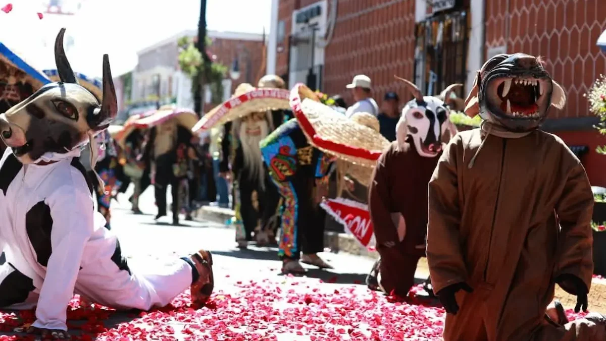 Danzantes del Huey Atlixcáyotl